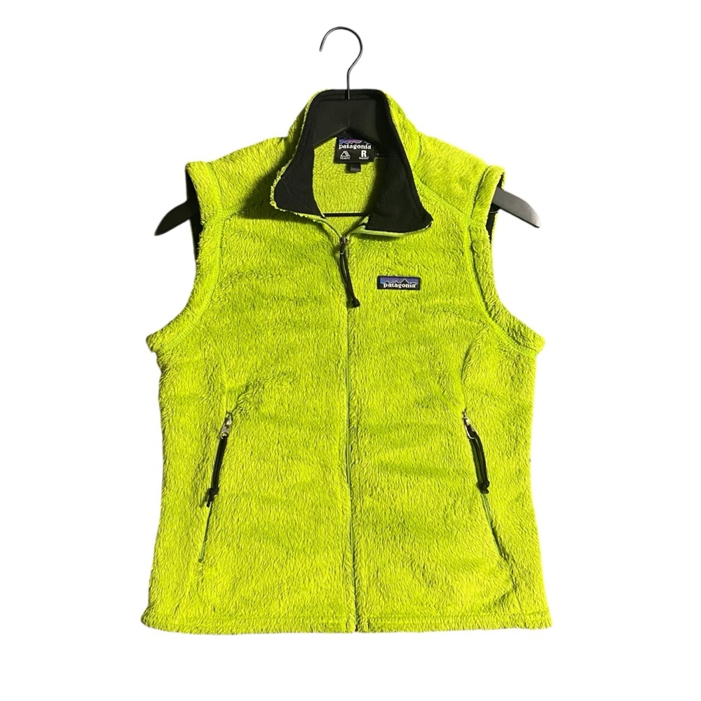 Vintage Womens Patagonia R2 Furry Fleece Vest